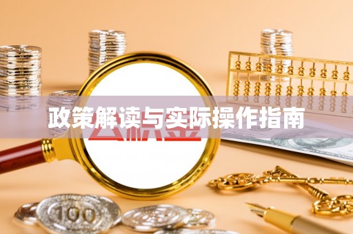 盐源政策解读与实际操作指南
