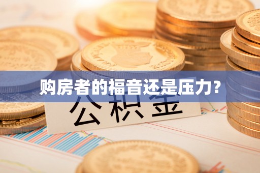 盐源购房者的福音还是压力？
