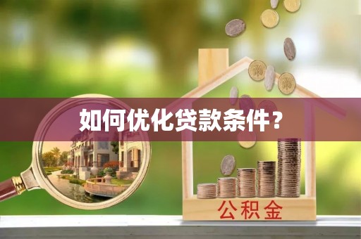 盐源如何优化贷款条件？