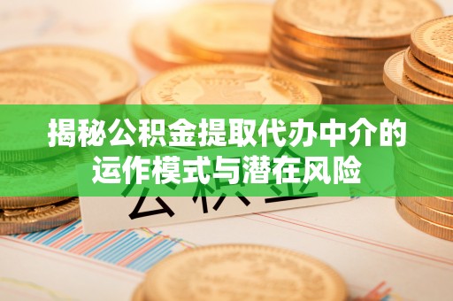 盐源揭秘公积金提取代办中介的运作模式与潜在风险
