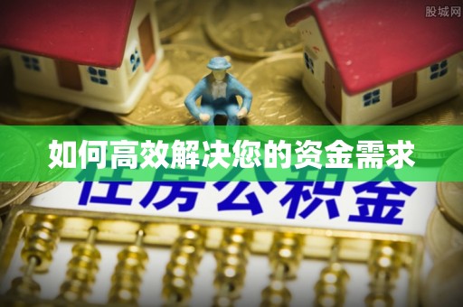 盐源如何高效解决您的资金需求